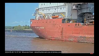 Atlantic Huron departed Superior on May 26