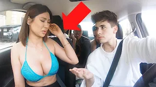 🤑 RAPPING UBER DRIVER FINDS HIMSELF A GIRLFRIEND! - PART 2