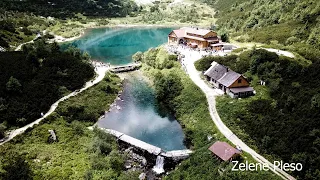 Slovensko z nebe 4K UNESCO, Vysoké Tatry, Štrbské Pleso, Zelené Pleso, Jahňačí štít, Rysy z Dronu