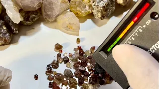 Diamond gemstone test with tool diamond selector II to find high quality gemstone 💎,Test gemstone