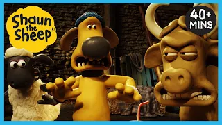 Shaun the Sheep 🐑 Full Episodes 🐮 The Bull, Picnics, Memories, Film Night + MORE | Cartoons for Kids