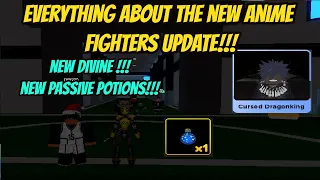 New Divine and Passive Potion on Anime Fighters New Update!!!