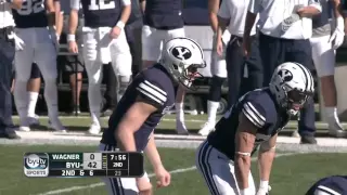 HIGHLIGHTS: BYU Football vs Wagner 2015