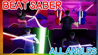 Beat Saber Experiment - MULTI Cam/Angle MIXED REALITY