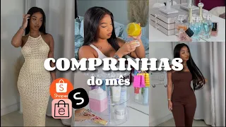 COMPRINHAS DO MÊS: shein, shopee, auto cuidado e etc..