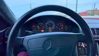 Mercedes W140 S350 TurboDiesel Acceleration