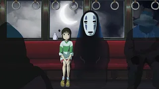 The Name of Life 10 Hours ♪ Chill Piano & Train Sounds ♪ Spirited Away OST