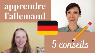 5 conseils pour apprendre l'allemand quand on est débutant | Avec Coraline de "Vivre en Allemagne"