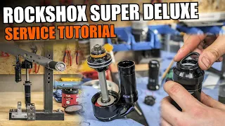 DÄMPFERSERVICE - RockShox Super Deluxe Ultimate AIR Dämpfer - Tutorial deutsch