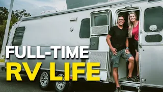 WHY WE LIVE IN AN AIRSTREAM // Full-time #RVLife