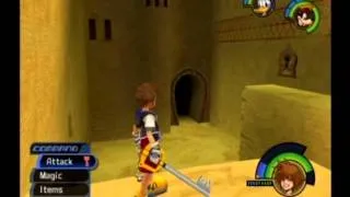 Kingdom Hearts Playthrough - Part 43, Agrabah (3/9), Boss: Pot Centipede