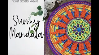 The Best Crocheted Mandalas I've Done - The Sunny Mandala by Lilla Bjorn