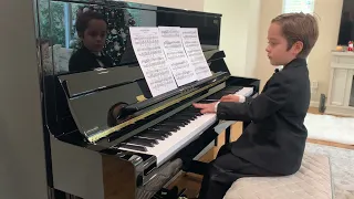 Chopin - Nocturne Op.9 No.2 played by a 7-year-old piano prodigy, Paul Petrescu