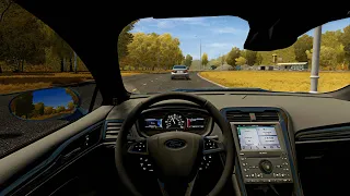 Ford Fusion 2017 - City Car Driving | Logitech G29 Steering Wheel Gameplay