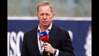 Martin Brundle puts Toto Wolff on the spot with awkw@rd Hamilton and Verstappen question