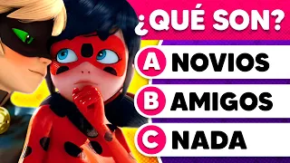 ¿CUÁNTO SABES DE LADYBUG Y CAT NOIR?  🐞🐾✅ Marinette y Adrien 🐞 Adivinanzas de Miraculous Ladybug