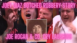 Joey Diaz tells HYSTERICAL botched robbery story to Joe Rogan, Eddie Bravo, and Schaub 🤣☠️🥊