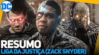 RESUMO DE "LIGA DA JUSTIÇA - ZACK SNYDER"