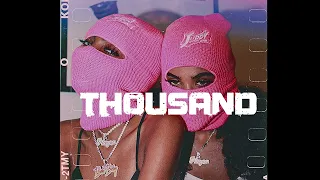 J Hus X Mo Stack Type Beat - " Thousand " UK Rap & Afroswing Instrumental 2022