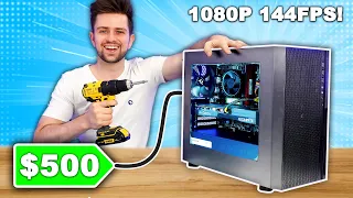 How To Build The Best $500 Budget "Gaming PC" In 2023 (step-by-step)