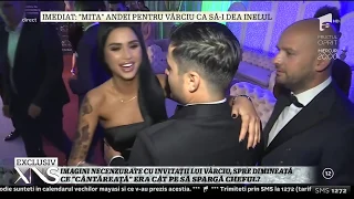 Imagini necenzurate cu invitații lui Vârciu de la botezul fiicei