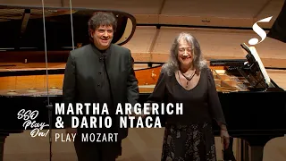 Martha Argerich & Darío Ntaca - Allegro con spirito from Mozart's Sonata, K.448