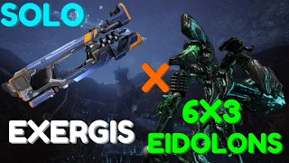 Warframe | Eidolon 6x3+ Solo | Exergis | No Riven/Bless/Cipher/Pads