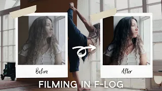 Filming in F-Log Fujifilm X-H2S | Settings and Sample Footage