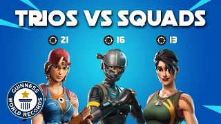 Fortnite World Record Trio vs Squad - 50 Kill Game [PS4]