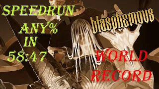 Blasphemous 2, Speedrun Any% in RTA: 58:47 World Record.