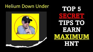 Top 5 Secret Tips to Maximum HNT creation..... Shhh...