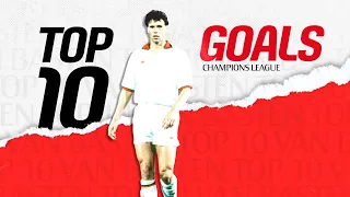 Marco van Basten Top 10 Champions League Gol | Collection