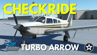 Just Flight Turbo Arrow III/IV Full Flight Guide - VFR Checkride Tutorial - MSFS