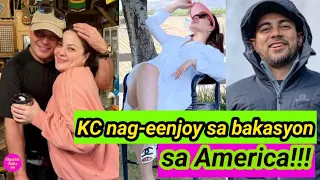 KC CONCEPCION NAG-EENJOY SA BAKASYON SA AMERIKA!!!!