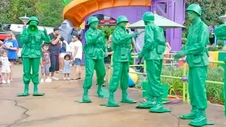 Green Army Patrol Boot Camp FULL SHOW in Toy Story Land at Walt Disney World