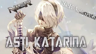 NieR: Automata Прохождение #1 Asti Katarina