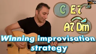 WINNING JAZZ GUITAR IMPROVISATION STRATEGY #1–THE ROAD TO STABILITY, Free lesson by Yaakov Hoter