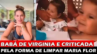 Babá das filhas de Virgínia divide opiniões após atitude ‘brusca’ com Maria Flor