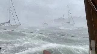 Boat Technician Films Storm At Cape Cod