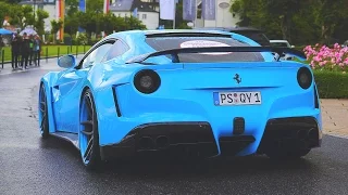 Baby Blue Novitec N-Largo Ferrari F12
