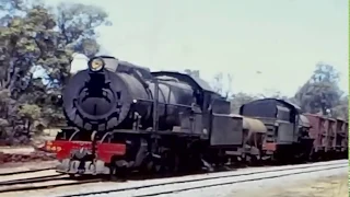 Western Australian Steam's Last Year taken January 1970 (with  musical background )