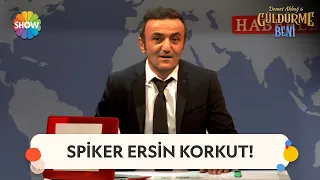 Ersin Korkut ana haber spikeri oluyor! | Demet Akbağ ile Güldürme Beni 1. Bölüm