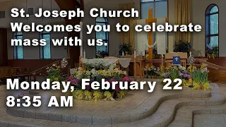 Monday, February 22, 2021 8:35 AM Mass