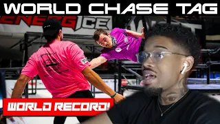 Shawn Cee REACTS to World Chase Tag World Record