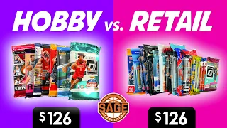 $126 Hobby vs. $126 Retail Basketball Card Packs 🔥