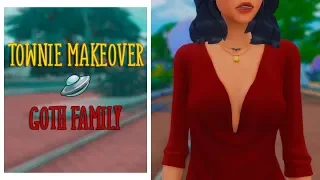TS4 | Townie makeover #1 | Семья Гот