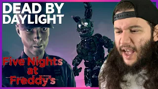 Reacting to the Dead By Daylight Five Nights at Freddy's Spotlight Concept + Fanmade Gameplay!