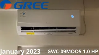 January 2023 Gree GWC-09MOO5 1.0 HP Air Conditioner Review