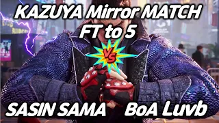 [TEKKEN 7 FT 5] Sasin SAMA (KAZUYA) vs BoA Luvb (KAZUYA)