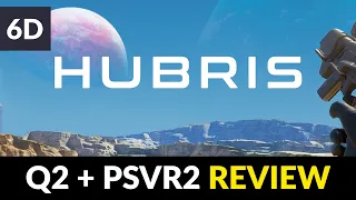 Hubris | Sci-Fi Action Adventure | Meta Quest 2 + PSVR2 Review ( + Graphics Compared)